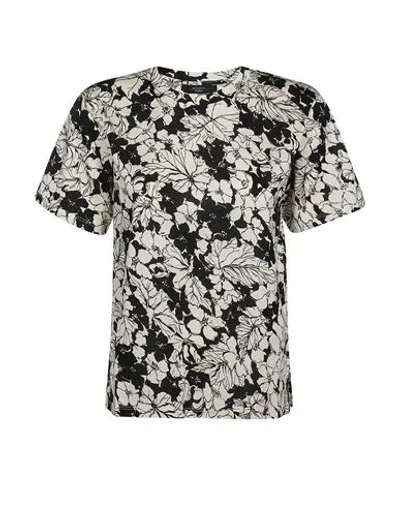 Weekend Max Mara Max Mara Weekend T-shirt Woman T-shirt Black Size L Cotton In Neutral