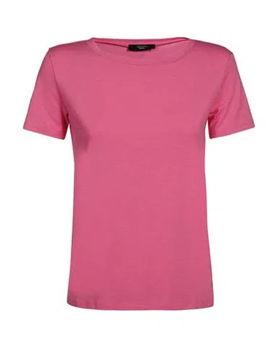 Weekend Max Mara Max Mara Weekend T-shirt Woman T-shirt Pink Size Xl Cotton