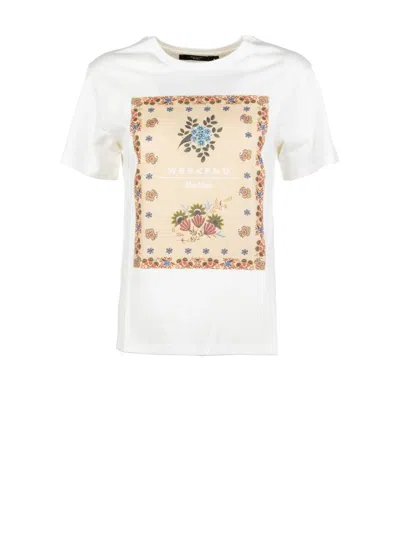 Weekend Max Mara Max Mara Weekend T-shirts And Polos In White