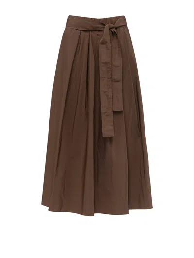 WEEKEND MAX MARA WEEKEND MAX MARA MAX MARA WEEKEND TAFFETA MIDI SKIRT