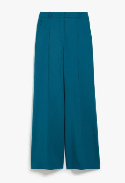 Weekend Max Mara Max Mara Weekend Trousers In Avion Blue