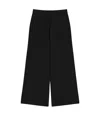 Weekend Max Mara Elastic Waist Casual Pants In Black