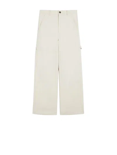 Weekend Max Mara Weekend Maxmara Caronte Trousers Ivory In Neutral