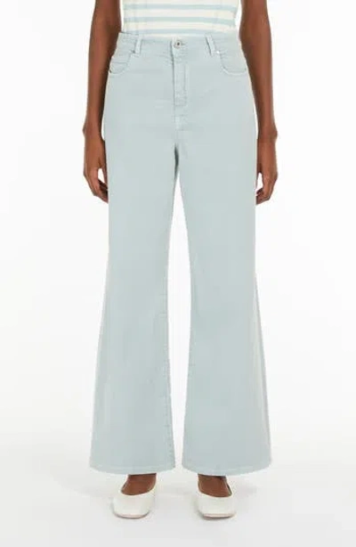 Weekend Max Mara Medina Wide Leg Jeans In Blue