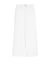 Weekend Max Mara Medina Wide-legged Casual Pants In White