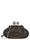 Weekend Max Mara Medium Chain Shoulder Bag In Black