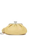 Weekend Max Mara Pasticcino Bag Medium "cubico" In Nappa In Yellow
