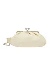 Weekend Max Mara Medium Pasticcino Clutch In Neutral