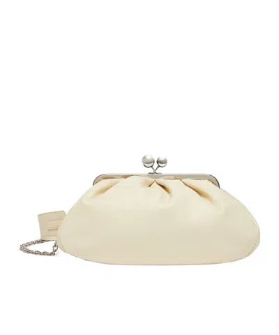 Weekend Max Mara Medium Pasticcino Clutch In Neutral
