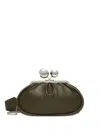 Weekend Max Mara Medium Pasticcino Shoulder Bag In Green