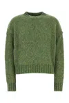 Weekend Max Mara Melange Green Acrylic Blend Dionigi Sweater