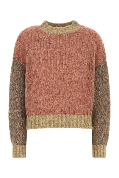 Weekend Max Mara Melange Red Acrylic Blend Dionigi Sweater