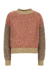 Weekend Max Mara Melange Red Acrylic Blend Dionigi Sweater