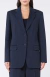 Weekend Max Mara Messina Knit Jacket In Blue