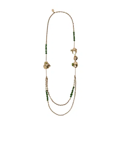 Weekend Max Mara Metal Double-strand Necklace