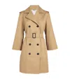 Weekend Max Mara Trench Doppiopetto Elodia Beige In Beige