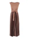 Weekend Max Mara Midi Dress In Brown