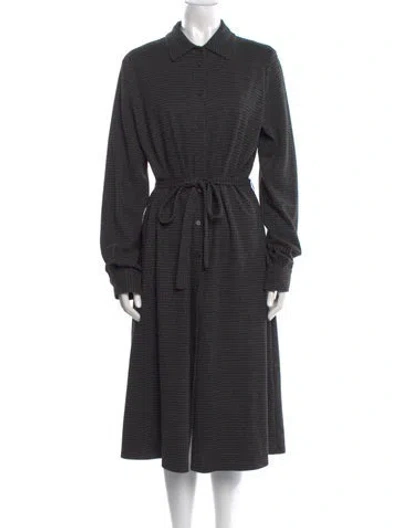 Pre-owned Weekend Max Mara Midi Length Dress In Blue