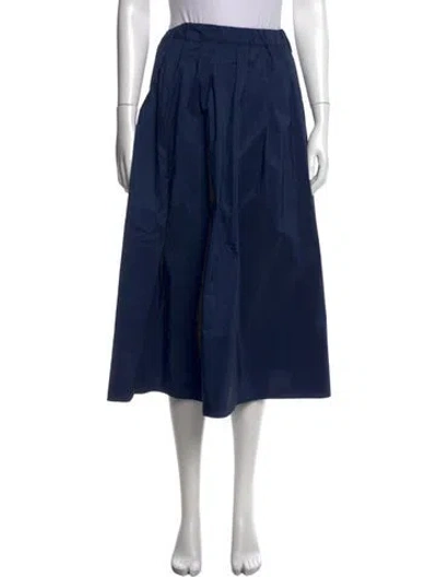 Pre-owned Weekend Max Mara Midi Length Skirt In Blue