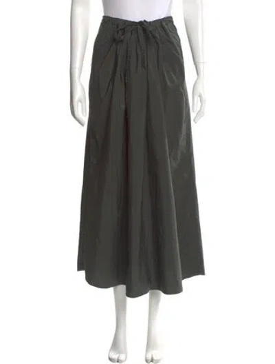 Pre-owned Weekend Max Mara Midi Length Skirt In Green