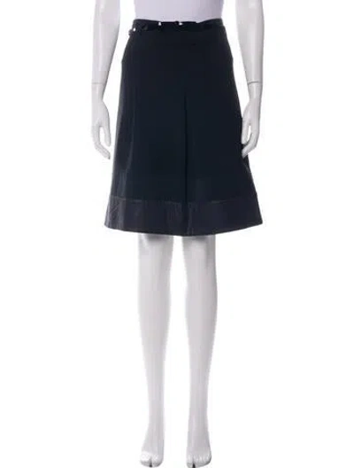 Pre-owned Weekend Max Mara Midi Length Skirt In Green