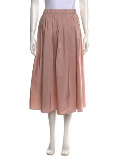 Pre-owned Weekend Max Mara Midi Length Skirt In Pink