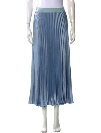 Pre-owned Weekend Max Mara Midi Length Skirt W/ Tags In Blue