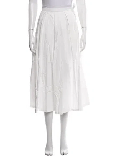 Pre-owned Weekend Max Mara Midi Length Skirt W/ Tags In Neutrals