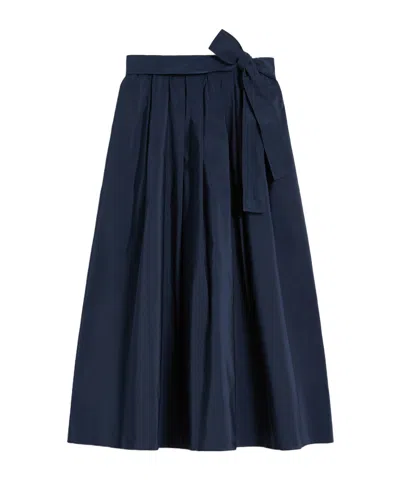 WEEKEND MAX MARA MIDI TAFFETA SKIRT