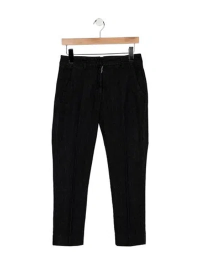 Pre-owned Weekend Max Mara Mid-rise Straight Leg Jeans In Blue