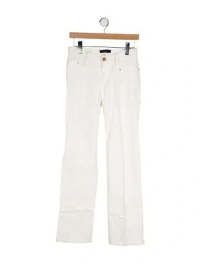 Pre-owned Weekend Max Mara Mid-rise Straight Leg Jeans In Multi