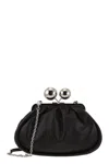 Weekend Max Mara Milvanew - Sheepskin Medium Bag In Black