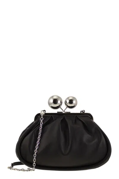 Weekend Max Mara Milvanew - Sheepskin Medium Bag In Black