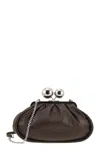 Weekend Max Mara Milvanew - Sheepskin Medium Bag In Brown