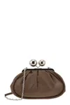 Weekend Max Mara Milvanew - Sheepskin Medium Bag In Brown