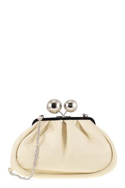 Weekend Max Mara Milvanew - Sheepskin Medium Bag In Sand