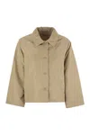 Weekend Max Mara Mimma - Reversible Taffeta Jacket In Brown