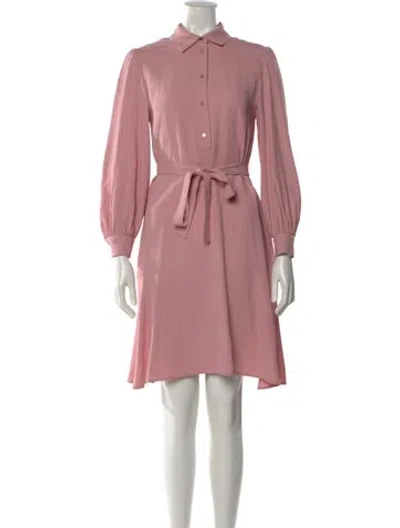 Pre-owned Weekend Max Mara Mini Dress In Pink