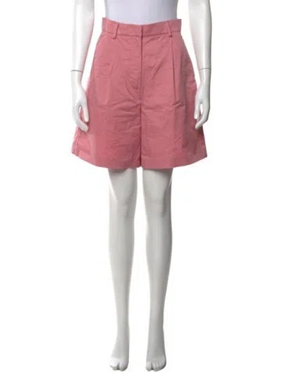 Pre-owned Weekend Max Mara Mini Shorts In Red