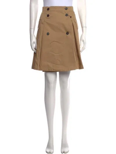 Pre-owned Weekend Max Mara Mini Skirt W/ Tags In Neutral
