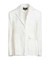 Weekend Max Mara Minimalist Single-breasted Blazer In White