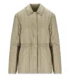 Weekend Max Mara Mm Max Mara Eritrea Beige Padded Jacket In Beige