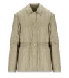 Weekend Max Mara Mm Max Mara Eritrea Beige Padded Jacket In Beige