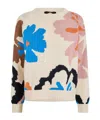 Weekend Max Mara Mock-neck Knit Sweater In Multi