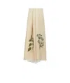 Weekend Max Mara Modal, Linen And Cotton Stole In Beige