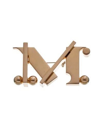 Weekend Max Mara Monogram Brooch In 001