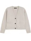 Weekend Max Mara V-neck Cardigan In Gray