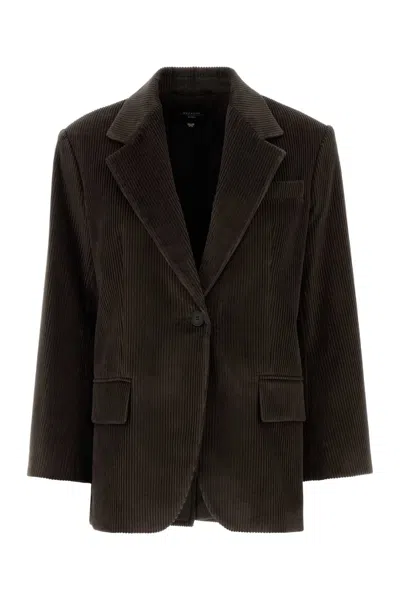 Weekend Max Mara Mud Corduroy Formia Blazer