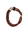 Weekend Max Mara Multi-layered Bracelet In Yellow