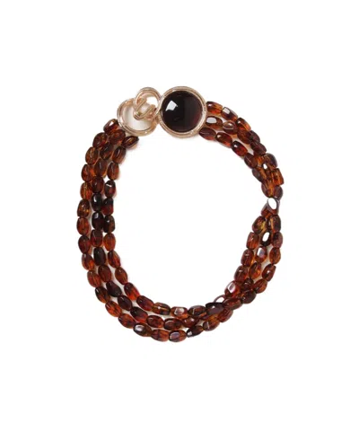 Weekend Max Mara Multi-layered Bracelet In Yellow
